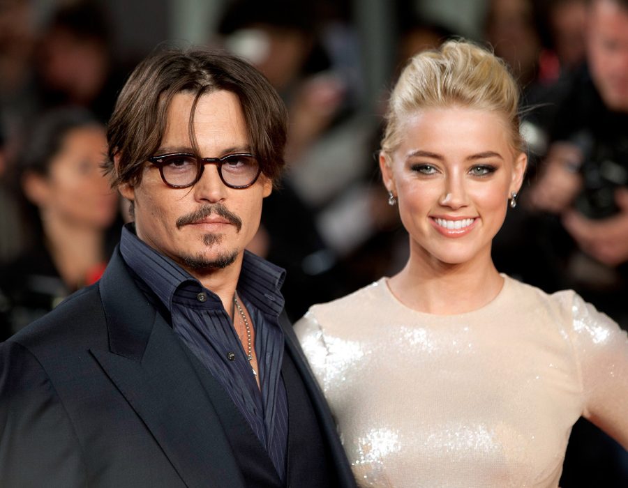 Johnny Depp And Amber Heard Attend The European Premiere Of The Rum Diary At The Odeon Kensington, London. (Photo by John Phillips/UK Press via Getty Images)