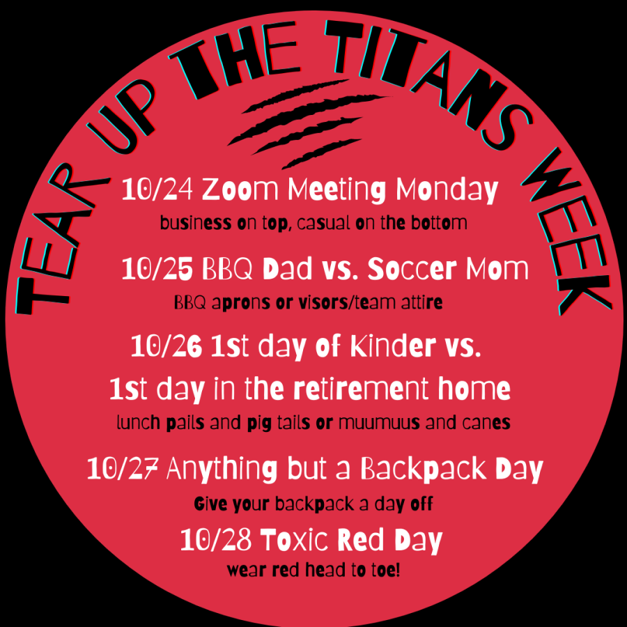 Dress Up Week/ Tear up the Titans