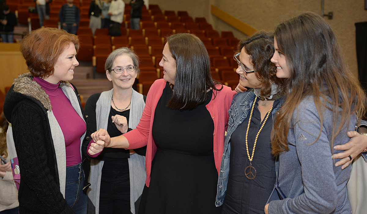 Host: Levinsky College
Event: Presentation / Q&amp;A
Topic: Educating Youth for Tolerance – The Freedom Writer Methodology
Participants: 100 undergraduate students ( pre-service English Language teachers from the Jewish and Arab sector) and mixed faculty.