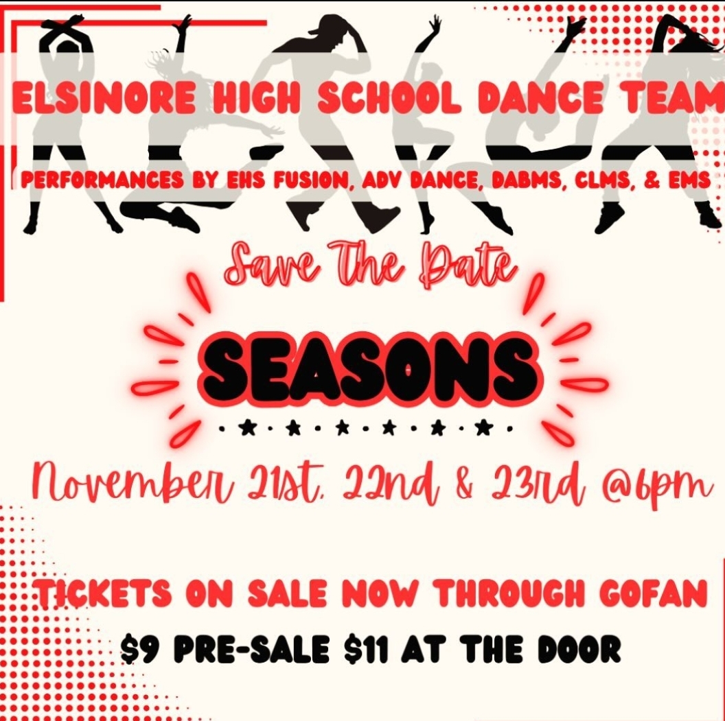 ELSINORE DANCE TEAM PRESENTS, Seasons. 