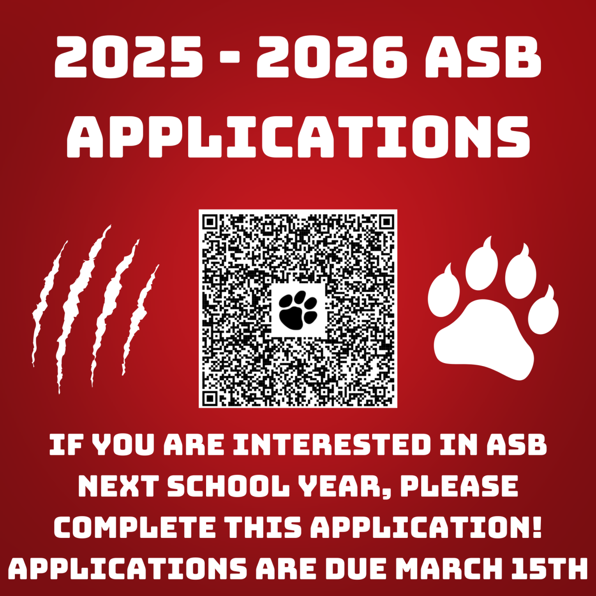 ASB Applications 2025 - 2026