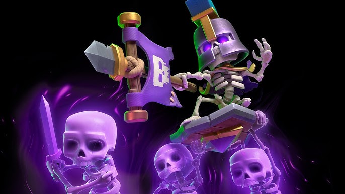 The New Overpowered Evolution Skeleton Army Clash Royale Card